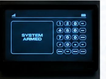 Intrusion detection keypad